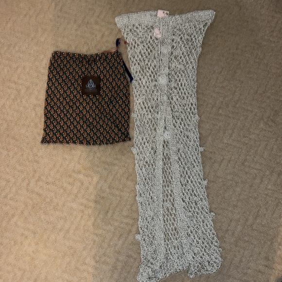 Andreeva metallic handmade crochet skirt - Picture 7 of 7